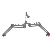 Gas Tank Holder - Foldable Canister Stand for Hiking, Lightweight Portable Bottle Rack, Compact Outdoor Gear Storage