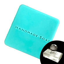 Handcrafted Soap Stamp for Natural Soap Making, Acrylic, Chapter Design, Creative Party Gift for Kids and Teens