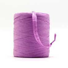 180m Raffia Rope Yarn Organic Straw Knitting Yarn for Summer Hats, Bags, Gift Boxes, Twine - Purple Color