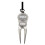 Golf Green Metal Divot Repair Tool with Marking Function, Durable Design for Golf Course Use, Compact Size 1