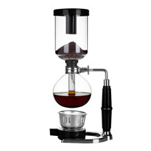 Siphon Pots Coffee Kettle Set 360ml Heat Resistant Filter Siphon Coffee Machine for 2-3-5 Cups Tea