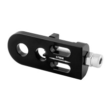 Bicycle Chain Tensioner High Strength Compatible with Mountain and Folding Bikes Schwarz Durable Replacement Accessory