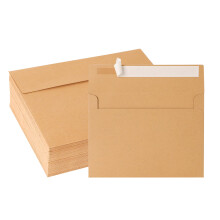 Kraft Envelopes 14cm x 19cm 50 Pack, Brown Kraft Paper Mailers, 5.5x7.5 Inch Size, Eco-Friendly Stationery