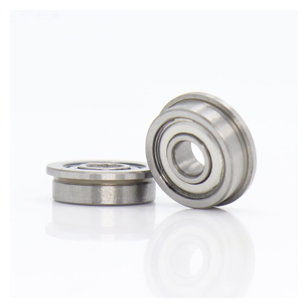 F604 Z Zz Ball Bearings 4X12x4mm Abec-1 Flanged Bearings Set Of 10 For Precision Applications 6038364450470