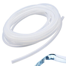Silicone Hose 4mm ID x 6mm OD 5m Flexible Food Safe PVC Hose for Water Oil Transfer and Aquarium Use