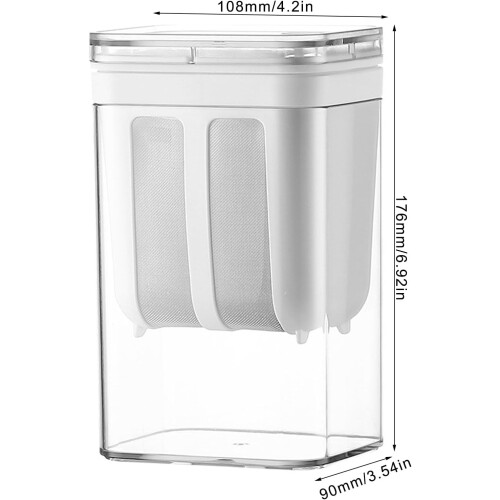 Yoghurt Filter Separator with Fine Mesh Cheesecloth for Cold Extraction Whey Separation Tool for Yogurt Making 2