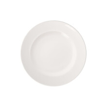 For Me Premium Porcelain Dinnerware Set, Modern Elegant Design, Classic White, Microwave Safe, 16-Piece
