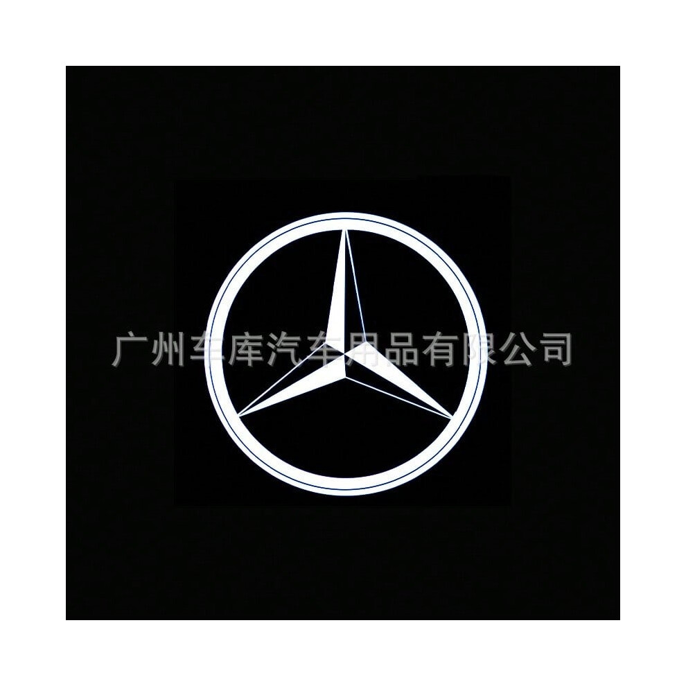 (Mercedes-Benz logo) Suitable for Mercedes-Benz C-Class B-Class New E-Class E300L/GLC modified laser projection door lights-image-OPC-PJWDSDZ-NEW