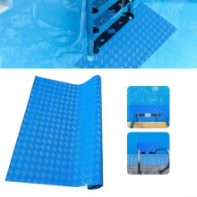 Schwimmbadleitermatte Rutschfeste Trittmatte 90 x 60 cm aus PVC für Poolleitern und Schwimmbad-Deck