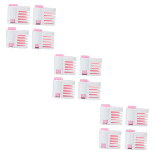 Cake Cutter Set of 12 Pink Layer and Toast Cutters for Even Cake Slicing and Layering