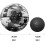 Mini Basketball No Logo Soft Leather Training Aid Black No.3 for Small Baskets Absorbent Decompression Tool 3