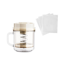 Yoghurt Strainer Maker with Lid for Thick Greek Yoghurt, BPA-Free Kitchen Tool, Ideal for Home and Picnic Use