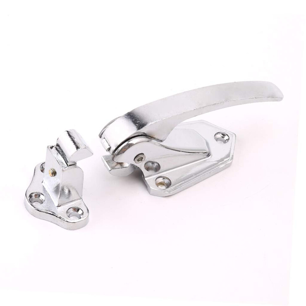 Alloy Door Lock Handle, Spring-Loaded Pull Handle For Oven Refrigerator, Durable And Compatible With Standard Sizes 6447073828294