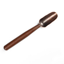 Natural Wood Tea Scoop for Tea Ceremony, Lightweight and Portable, Eco-Friendly Design, Ideal for Loose Leaf Tea