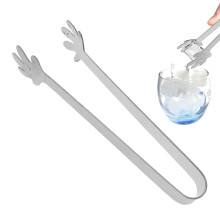 Ice Tongs for Sugar Cubes and Ice Buckets | Heart-Shaped Small Tongs for Coffee Bar and Food Serving