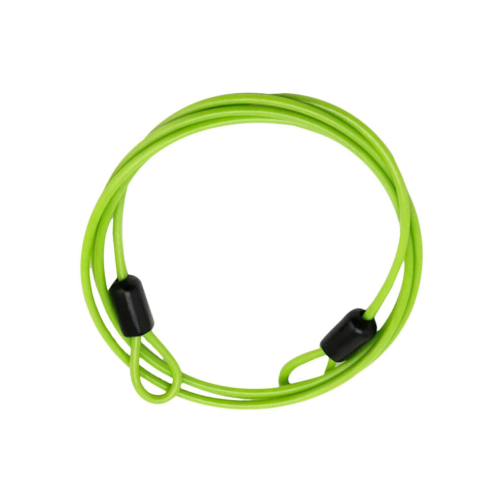 Metal Wire Rope Lock Bicycle Lock 1M Safety Cable Green Steel Wire For Luggage Suitcase And Bicycle Accessories 6947110350073