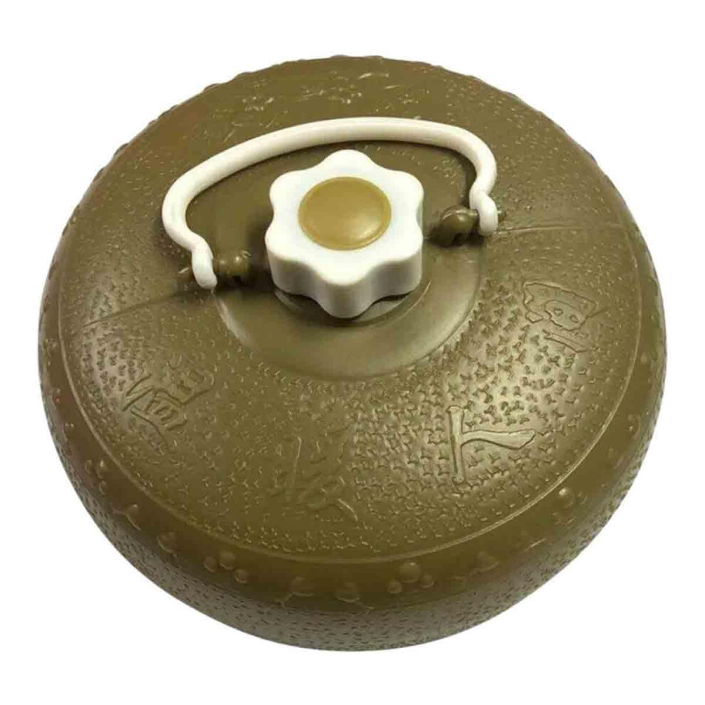 Hot Water Filled Hand Warmer Bottle 2.6L with Funnel, Fleece Cover for Shoulder, Back, Waist, Feet and Hand