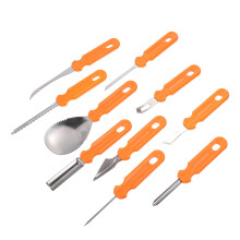 Pumpkin Carving Tool Set 1 Set Stainless Steel Carving Accessories for Halloween Pumpkin Design and Sculpting