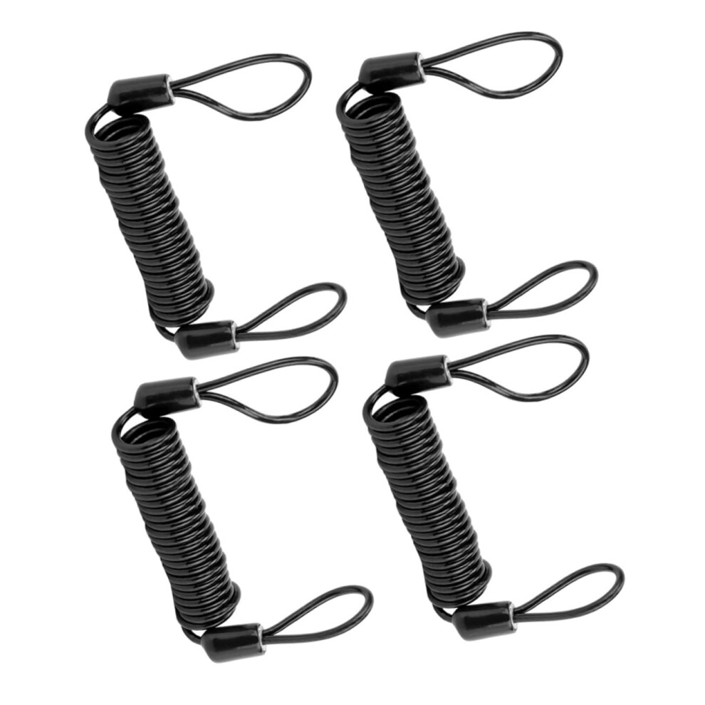 4 Pieces Bicycle Wire Rope Bike Lock 10Mm Cable Lock Portable Secure Wire Lock For Motorcycle And Devices 6482260860886