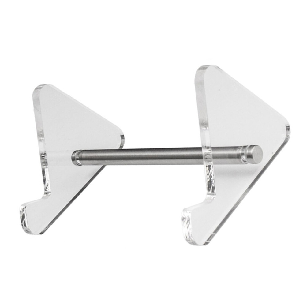 Computer Keyboard Stand For Mechanical Keyboards, Transparent Acrylic And Metal, Adjustable Height, Ergonomic Design 6447073830952