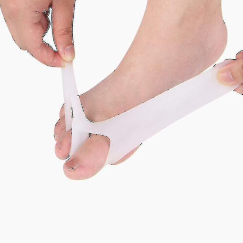 2-pack Kids Hallux Valgus Protector Overlap Toe Corrector - White_fs Tw 1