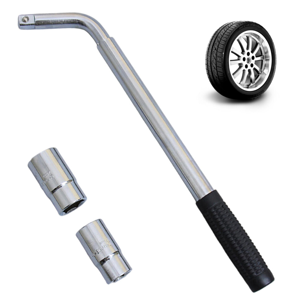 Driver Nut Removal Tool Set Telescopic Wrench 17/19Mm 21/23Mm Sockets For Automotive Wheel Maintenance 6447073831720