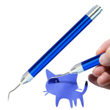 Weeding Pen, Lightweight LED Weeding Tool Kit with Aluminum Alloy Needle Pin, Precision Carving Tool for Crafts