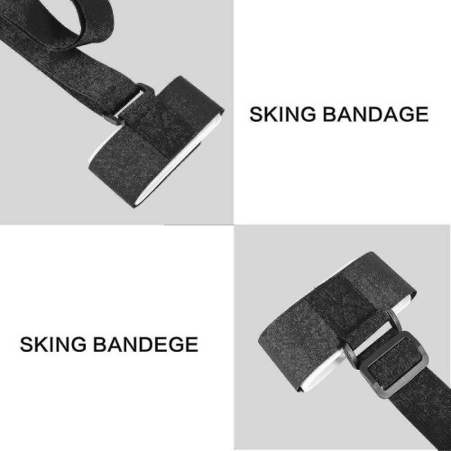 4 Pack Adjustable Ski And Pole Carrier Strap, Shoulder Ski Carrier Straps Sling Tw 1