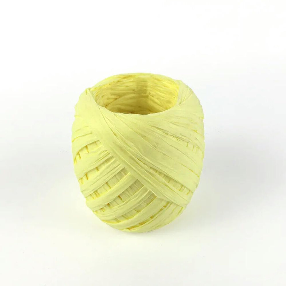 20M Handcrafted Straw Paper Yarn For Eco-Friendly Baking, Packing, Crochet, Belts, Summer Hats, Bags 6038364459244