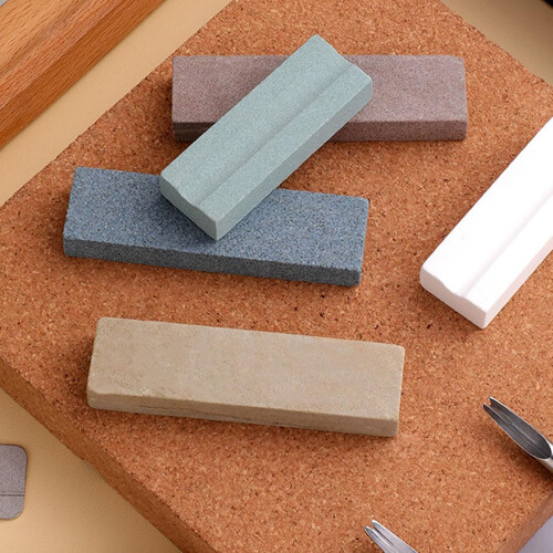 Knife Sharpener Tool With Diamond Texture For Kitchen And Outdoor Use Single-Sided Whetstone Cutter Sharpener 1