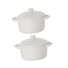 Microwave-Safe Pudding Bowls Set of 2, Multifunctional Steam Bowls for Stews and Desserts, Durable Kitchen Accessories