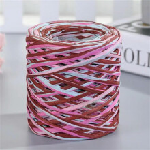 200m Raffia Straw Yarn for Knitting and Crochet, Handmade Summer Sun Hat and Beach Bag, Natural Fiber Material
