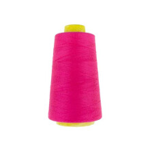 High Quality Overlock Yarn 2700m Spool 100% Polyester Pink Color 40 Textile Center Thread