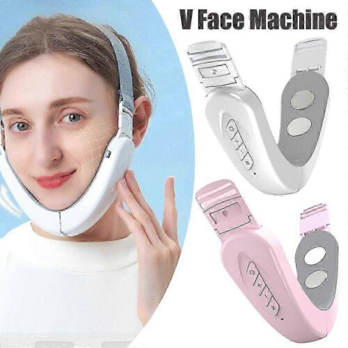 V-Face Shaping Massager Face Lifting Double Chin Removal Belt Machine Tw 1