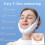 V-Face Shaping Massager Face Lifting Double Chin Removal Belt Machine Tw 4