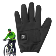 Rechargeable Heated Gloves for Women, Winter Heated Motorcycle Gloves with 3 Temperature Settings, Warm Mittens for Fishing
