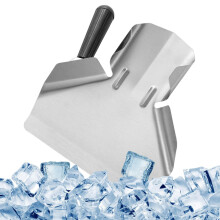 Fry Scoop Commercial French Fry Bagger Scooper, Durable Snack Serving Shovel for Dried French Fries and Kitchen Use