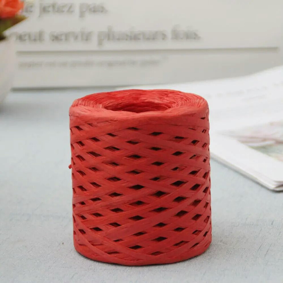 200M Eco-Friendly Toilet Paper Yarn, Durable Twine For Crocheting, Summer Hat Crafting, Natural Fiber Rope 6482260866321
