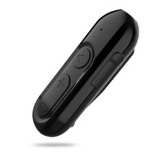 (Without earphone) 28H Bluetooth 5.0 Receiver with Earphone Microphone 3.5mm Jack AUX Wireless Audio Adapter for Car Headphone Speaker Stereo Music