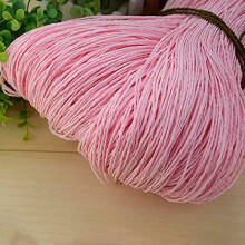500g Natural Bast Yarn for Crocheting, Summer Paper Straw Thread for DIY Crafts, Knitting, Bags, and Baskets