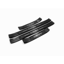 Voor Mazda CX30 Accessoires CX 30 CX-30 DORD Sill Pedal Cover 2020 Car Scuff Plate Styling Guard Auto Protector Sticker Trim 2019