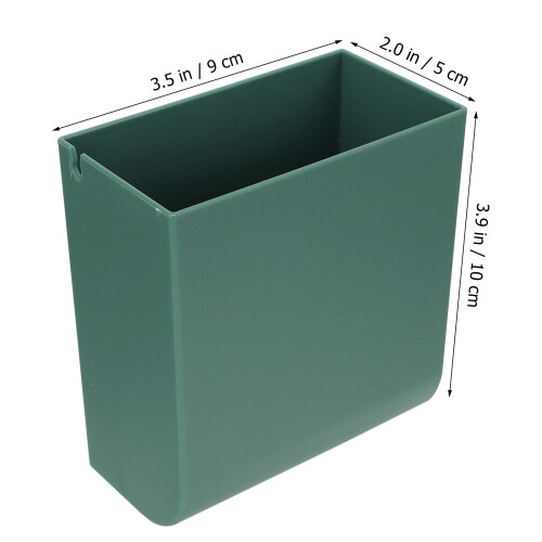 Wall Mounted Storage Box Abs Plastic 3.9x3.5in 1