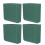 Wall Mounted Storage Box Abs Plastic 3.9x3.5in 5