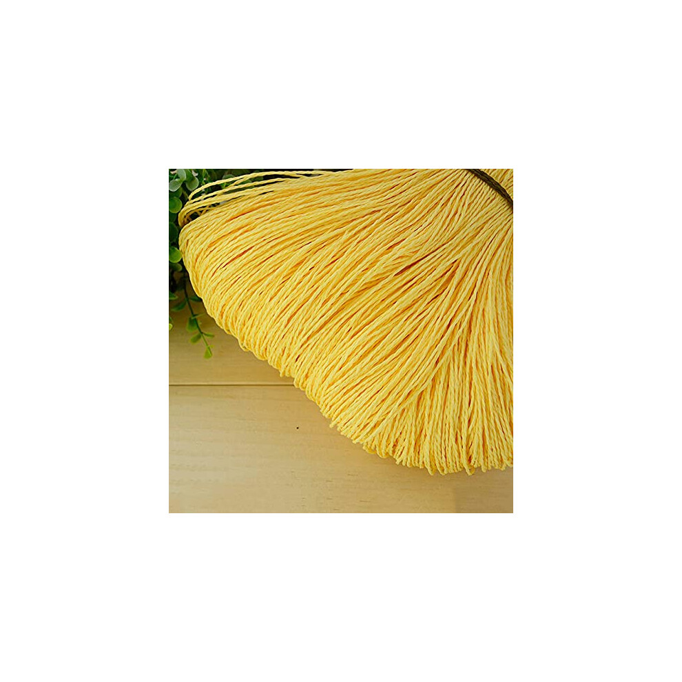 500G Natural Bast Yarn For Crocheting, Summer Paper Straw Threads For Diy Crafts, Knitting Hats, Bags, And Baskets 6447073838996