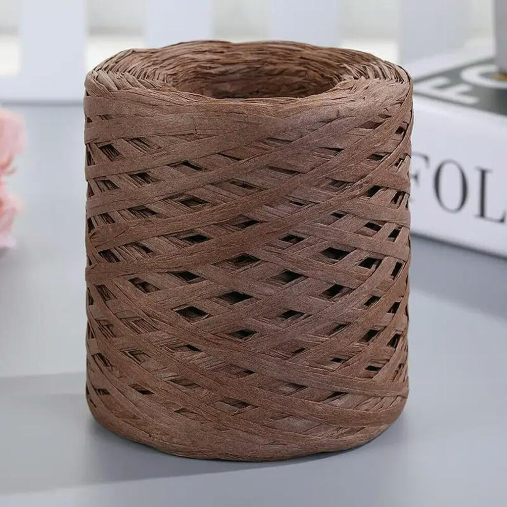 180M Multicolor Natural Jute Twine, Gift Wrap String, Wedding Decoration Rope, Handmade Braided Craft Cord 6447073838880