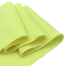 20/90 x 90 cm Soft Felt Fabric, DIY Craft Material, Lemon Yellow, Sewing Projects, Doll Making, 90x90 cm Sheet