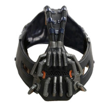 Bane Maske Zerstörer Gesichtsmasken Dark Knight Rises Film Charakter Cosplay Requisite Kostüm Zubehör Schwarz