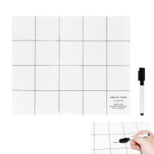 Magnetic Mat for Work - Screw Loss Prevention Mat with Dry Erase Pen for Laptop, Smartphone, and Computer Repairs