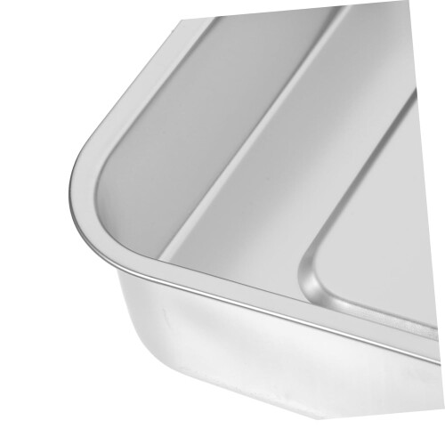 Stainless Steel Rectangular Storage Container with Lid, Multifunctional Medical Disinfection Box for Tools, 500ml 1