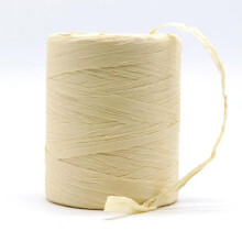 180m Raffia Rope Yarn Organic Straw Twine for Knitting Summer Hats, Bags, Gift Box Packaging, and Wrapping
